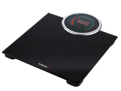 "Glaswaage "Cora", 180 kg, Schwarz image"