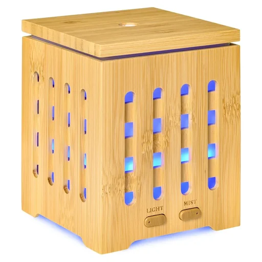 "Aroma Diffuser Luftbefeuchter für ätherische Öle 7 Farben LED 2 Sprühnebel-Modi wasserlose automatische Abschaltung 200 image"