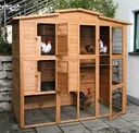 Hühnerhaus - schnell und einfach aufgebaut