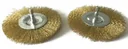 Ersatzbürsten 2er Set, Metall