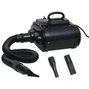 Haustier-Haartrockner Doppelmotor schwarz