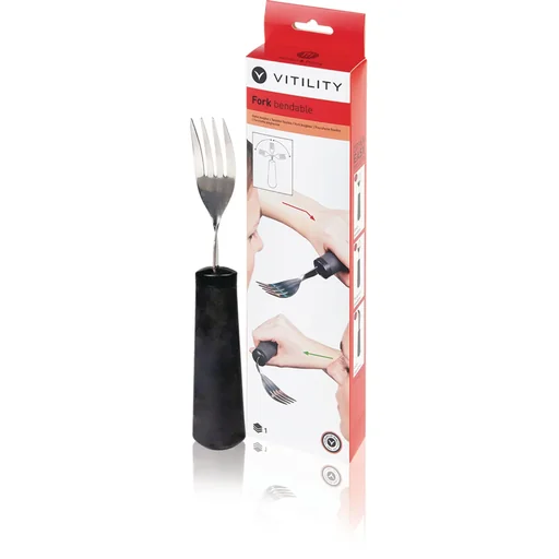 "Besteck - Gabel Biegbar Schwarz image"