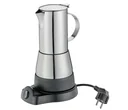 Elektro Espressokocher AIDA 6 Tassen, Edelstahl, Cilio 273694