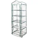 FLO Rechteckiges Gewächshaus mit 5 Schichten - Gewächshaus - PVC - 69x49x200 cm