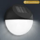 LED Solar Lampe - Wandleuchte 6er Set - Durchmesser 11cm