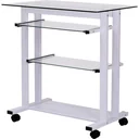 Computertisch Schreibtisch Bürotisch PC Tisch Weiß