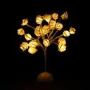 LED Blütenbaum Rosenblüten Lichterbaum Lichterzweig 40 cm