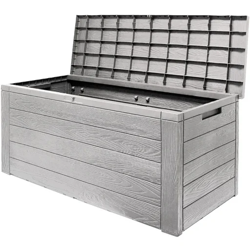 "Aufbewahrungsbox / Gartenbox - Grau - 120x46x57cm image"