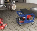 Rollsitz mit Schublade