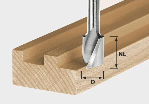 "Nutfräser HS Spi D6 / 16 image"
