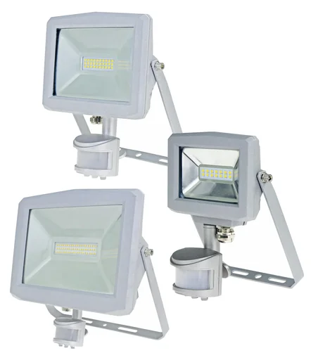 LED-Strahler Slimline 20W IP44 mit Bewegungsmelder und Samsung-Chip