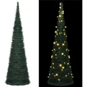 Weihnachtsbaum mit LED-Pop-up 150 cm grün