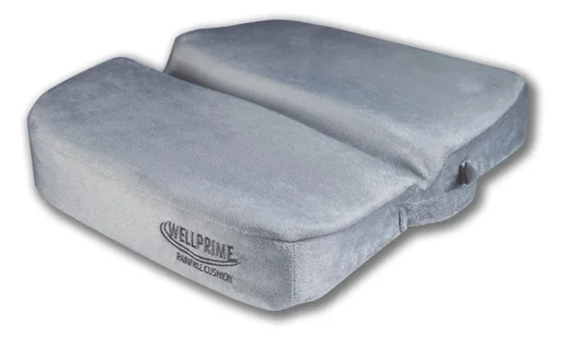 Sitzkissen Wellprime Pain Free Cushion, Memory-Schaum, Grau