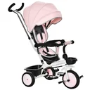 2 in 1 Dreirad Kinderwagen 100 cm x 48 cm x 106 cm