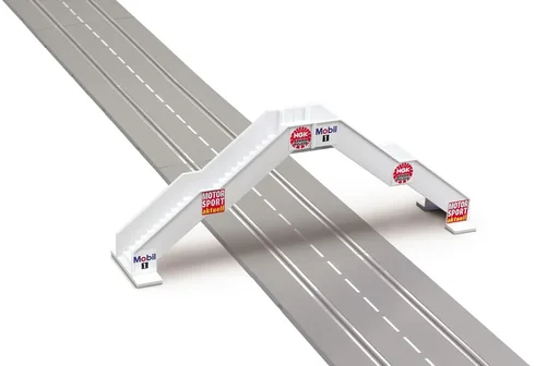 "Fußgängerbrücke (für 2 Spuren) Maßstab 1:32 image"