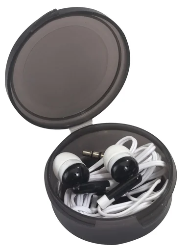 "InEar Stereo Kopfhörer mit 3,5 mm Klinkenstecker + Aufbewahrungsbox image"