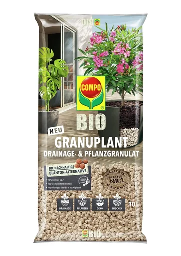 "BIO GRANUPLANT Drainage- & Pflanzgranulat 10 Liter image"