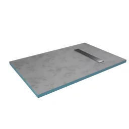 Duschelement 90 x140 x 4 cm