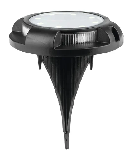 4er Set Solar Bodenleuchte mit Dämmerungssensor