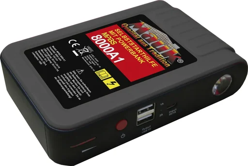"Powerbank mit Starthilfe 8.000 mAh Jumpstart image"