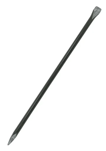 "SIEGER-Brechstange, 1500 x 30 mm, geschmiedete Spitze und gerade Schneide, schwarz lackiert image"