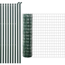 Gartenzaun 10 x 1,5 m Volierendraht Maschendraht Drahtzaun Drahtgitter Gartenzau