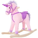 Schaukelpferd als Einhorn
