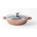 Kasserolle - Mit Deckel - 28cm - Aluminiumguss