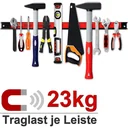 Magnetstreifen - 23kg 60cm - rot und schwarz
