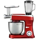 3-in-1 Küchenmaschine PKM 2100W 7,5L Edelstahl Rot