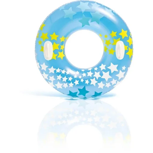 "Sterne-Pool mit Griffen Ø 91cm Blau image"