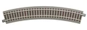 6 Stück Gebogenes Gleis R3, Radius 434,5 mm, Bogenwinkel 30°