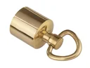 Endkappe, Messing, mit Ring
