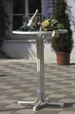 Stehtisch „Multiflex“, klappbar, Weiß