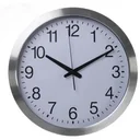 Wanduhr aus Aluminium - Ø 40 cm