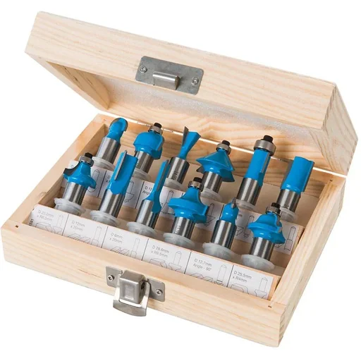 "12-teiliger 12 mm TCT-Fräser-Satz image"
