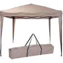 Pro Garden Easy-up Party-Zelt - 3x3m - faltbar - Taupe