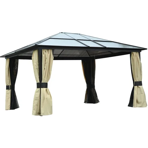 "Luxus Pavillon mit lichtdurchlässigem Dach image"