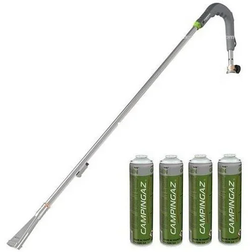 "Campingaz GT2000PZ Unkrautbrenner mit Piezo-Zündung und 4 zusätzlichen Gasflaschen image"