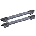 Transportschiene MM 1199 2 teilig, 45-70 cm, ausziehbar, 12 Bockrollen Ø 30 mm, Feststeller, Tragkraft 500 kg