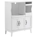 Küchenschrank mit Klappregal 84 cm x 39 cm x 109 cm