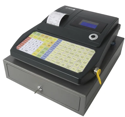"Registrierkasse mit 3 + 8 Fächer, Flach-Tastatur und TSE 3-Jahres-Lizens image"