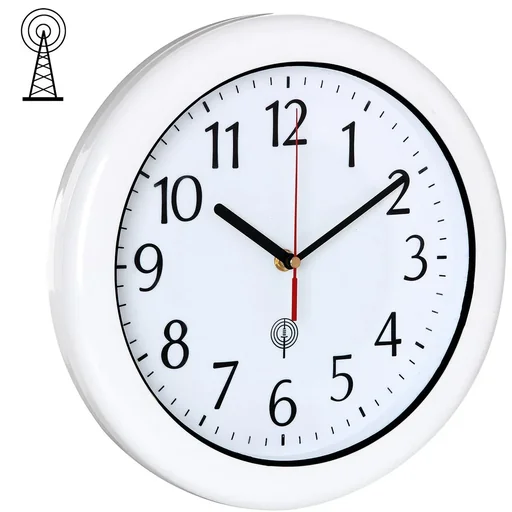 "Wanduhr - Wasserdicht - 33cm - Weiß image"
