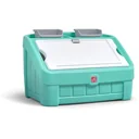 2-in-1 Toy Box & Art Deckel