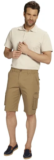 "Cargoshorts mit Dehnbund, Farbe sand, Gr.54 image"
