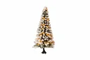Beleuchteter Weihnachtsbaum, verschneit, mit 30 LEDs, 12 cm hoch