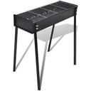 Holzkohlegrill quadratisch 75x28 cm