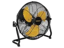Bodenventilator Stahl Ø 30,5 cm Schwarz/Gelb