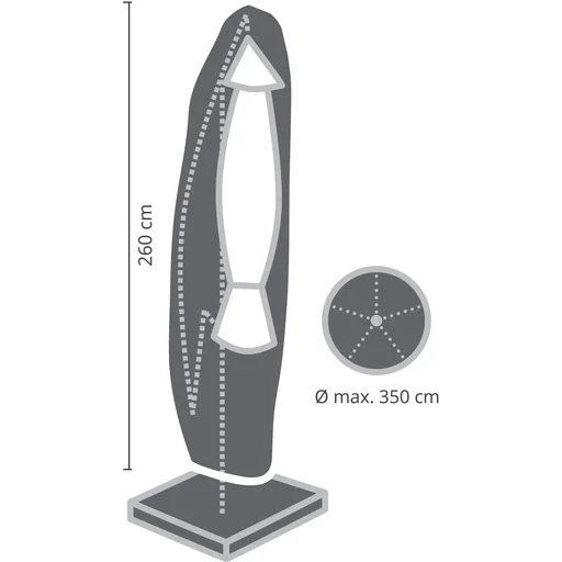 "schutzhülle für schirm - max. ø 350 cm image"