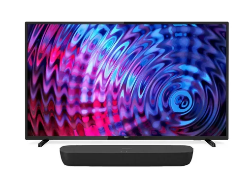 "Sparset LED Smart TV 32 Zoll + Panasonic 2.0 Soundbar image"